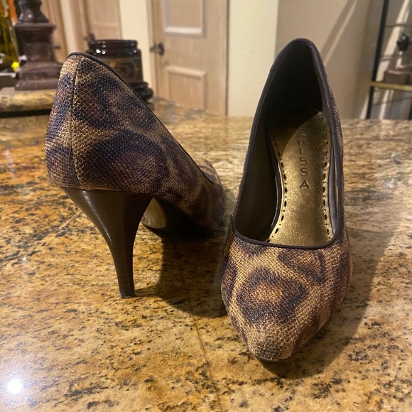 Leopard Print Heels - Picture 3 of 5